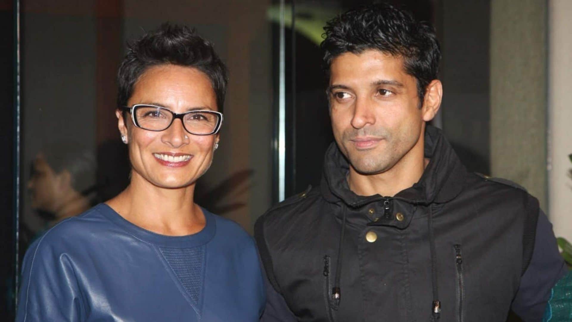 farhan akhtar shibani dandekar wedding know actors affair with first wife adhuna bhabani and net worth