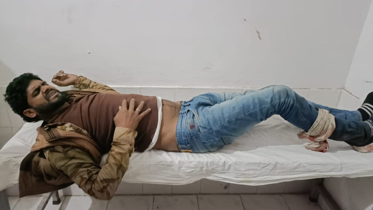 Liquor smuggler was shot in the encounter in jaunpur