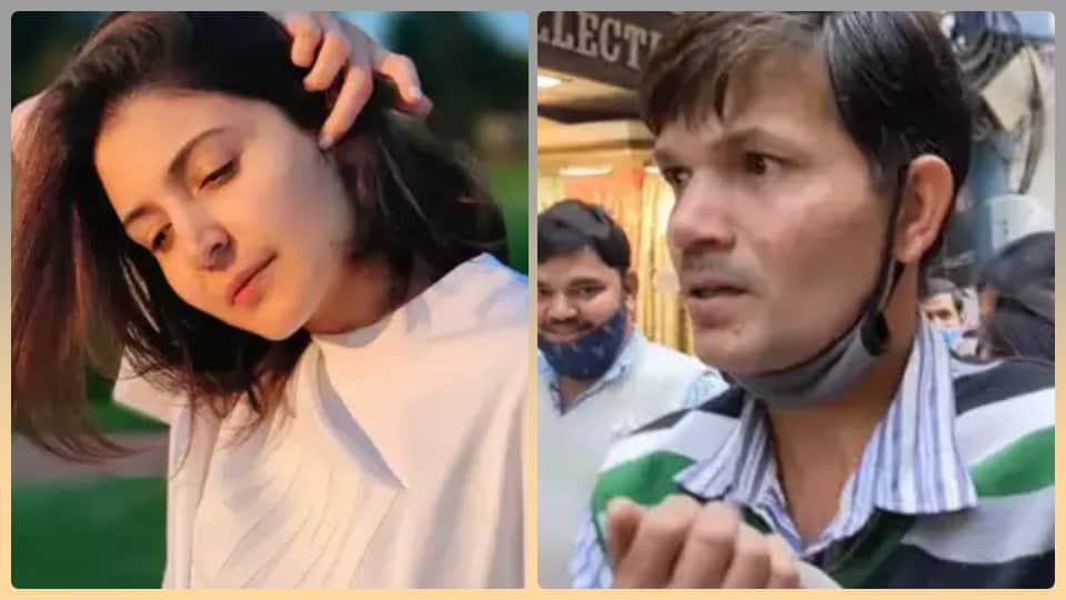 Anushka Sharma proved her love for animals Shares video man who taking care of injured stray dog