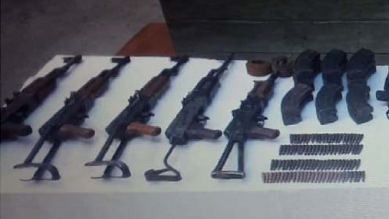 Army said American weapons used in Afghanistan were found from terrorists killed on LoC in jammu and kashmir