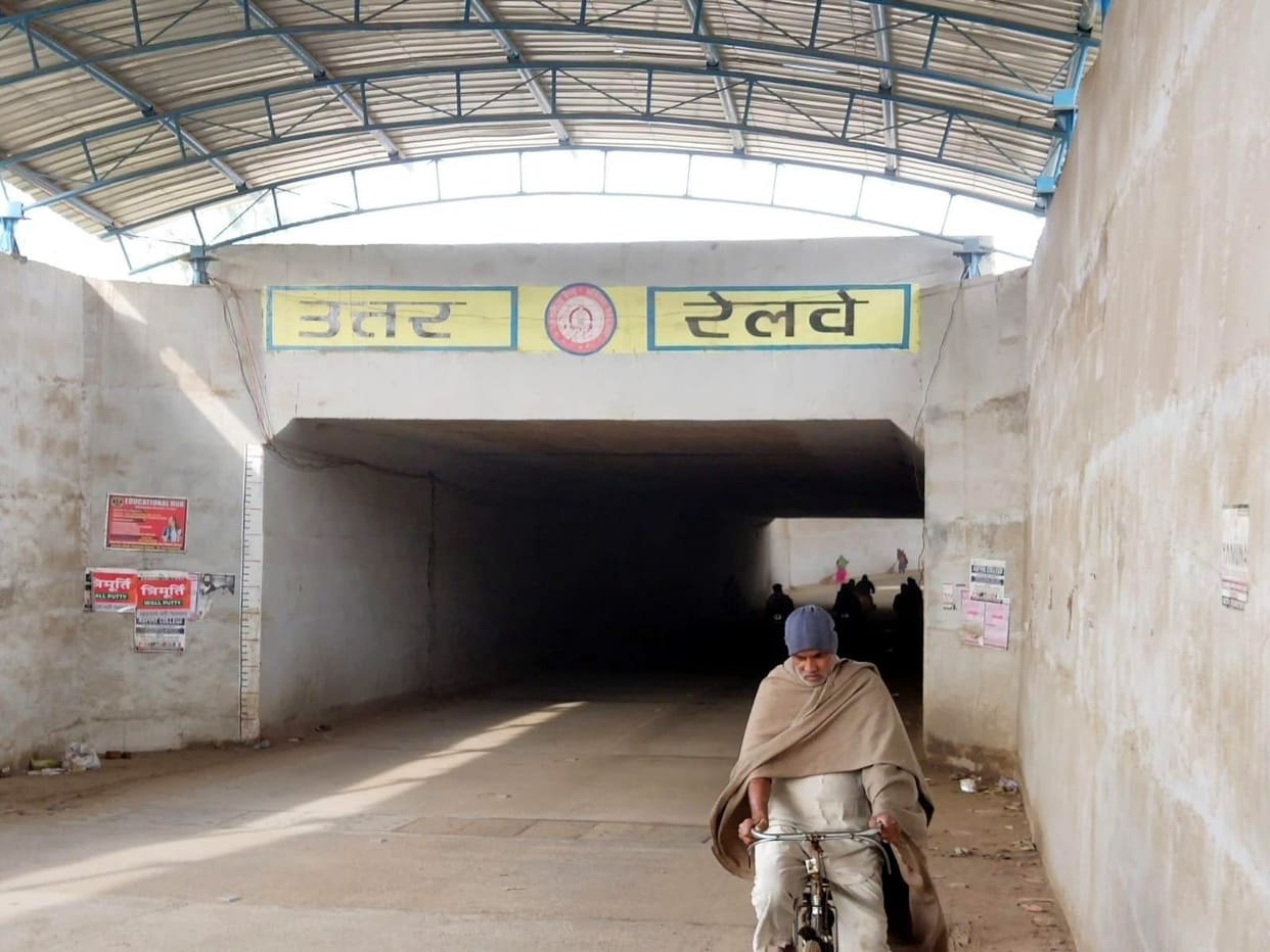 Raised demand for vigilance inquiry on use of substandard construction material in railway under pass