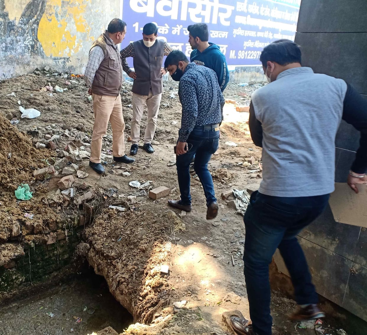 The officer said - regular cleaning will not give permanent diagnosis, corporation team deducted challan
