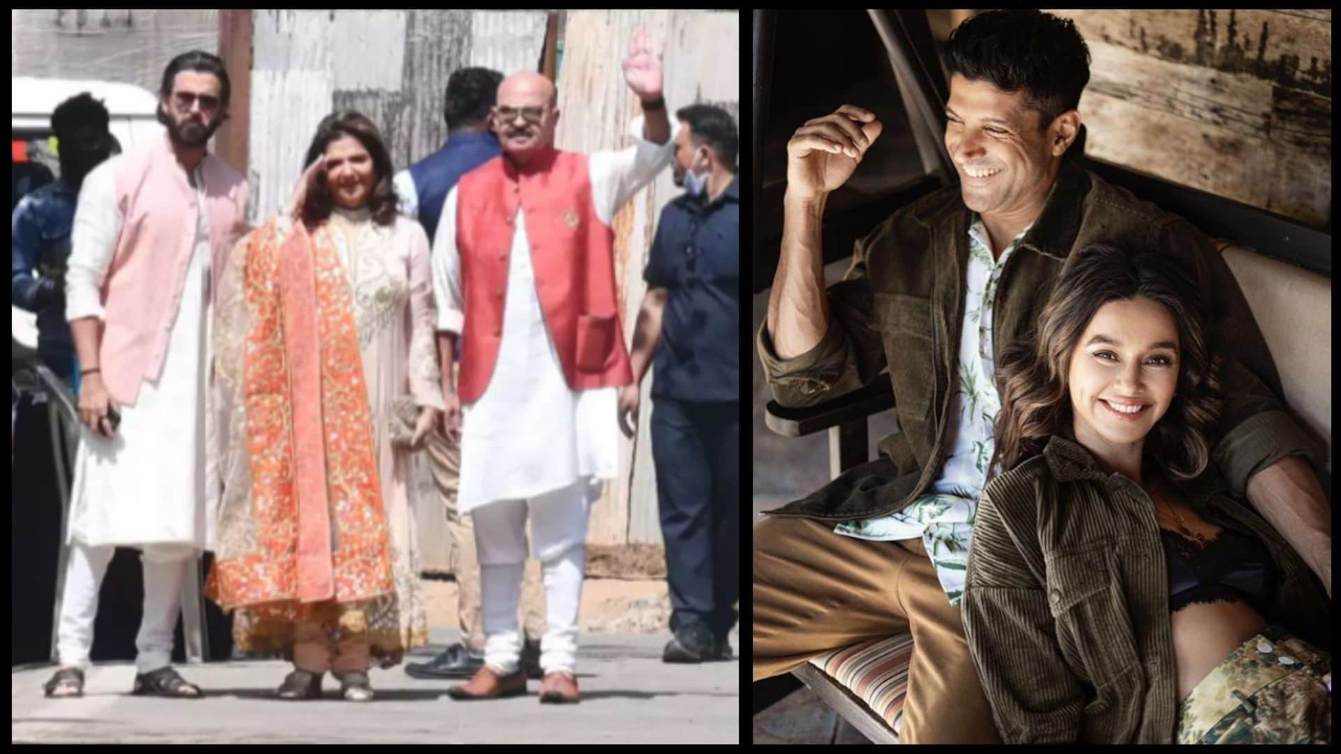 Hrithik Roshan dances with farhan on Senorita song in Farhan Akhtar Shibani Dandekar Wedding