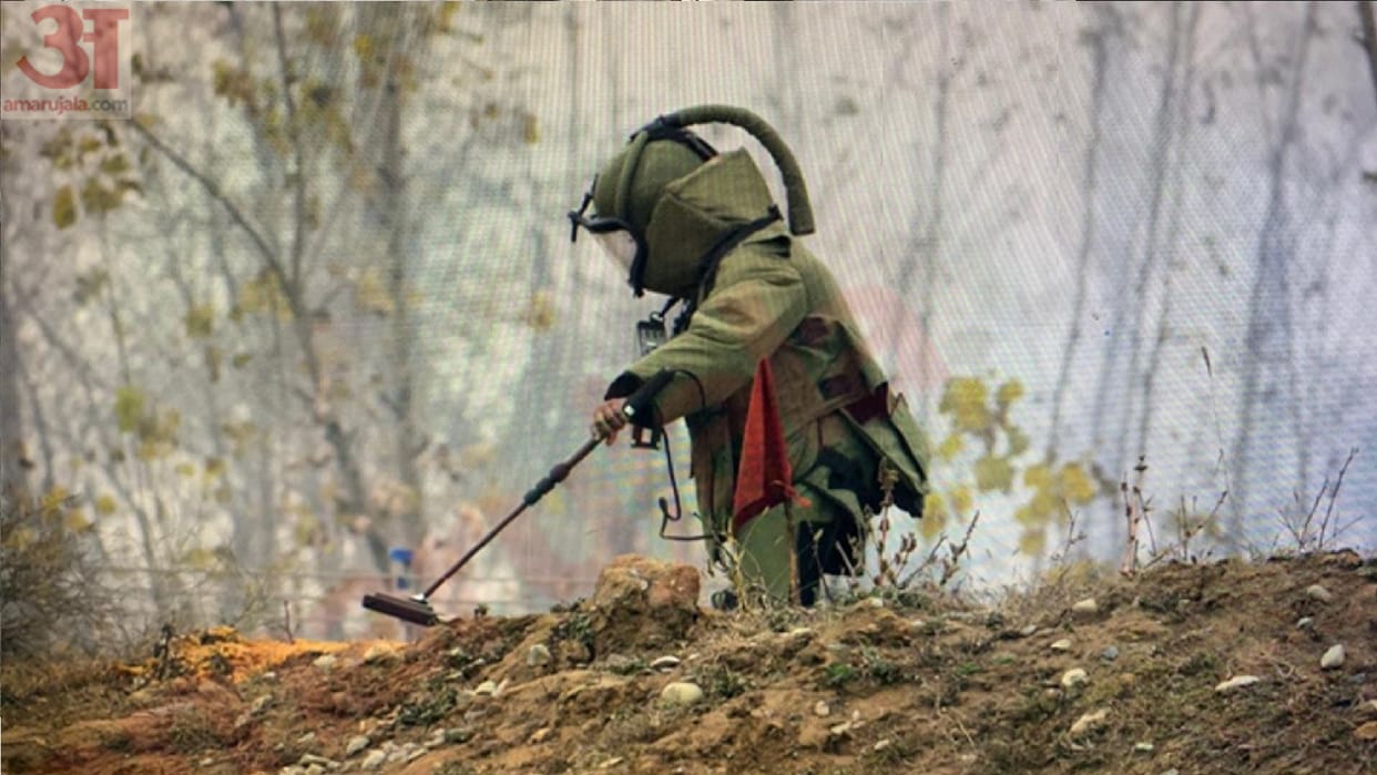 Blast In Budgam Police said Explosion due to explosion of old shell