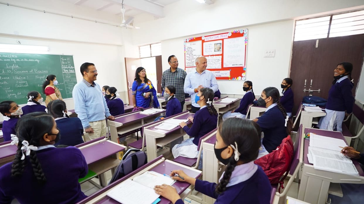 French language will also be taught to children in Delhi government schools