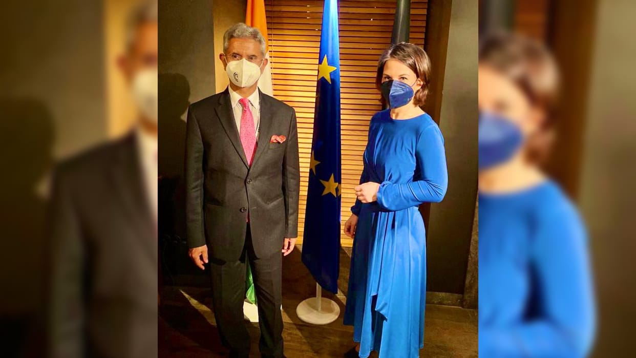 External Affairs Minister Dr S Jaishankar Meet With Foreign Minister Annalena Berbock in Germany today