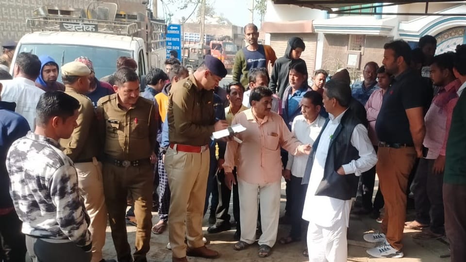 Old Man died in accident in Hansi