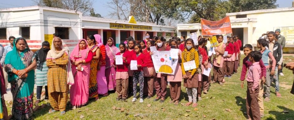 Awareness rally taken out and made aware for voting