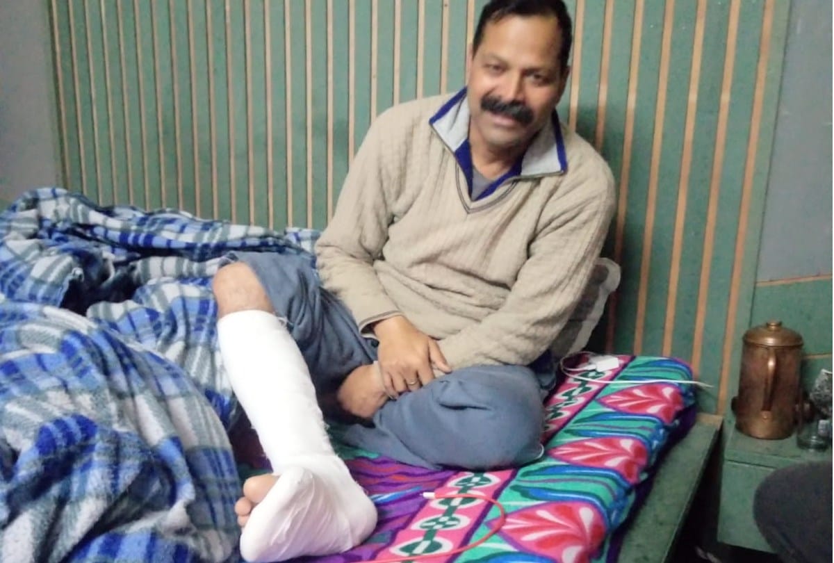 Himachal Mandi news: attack on police team in amritsar