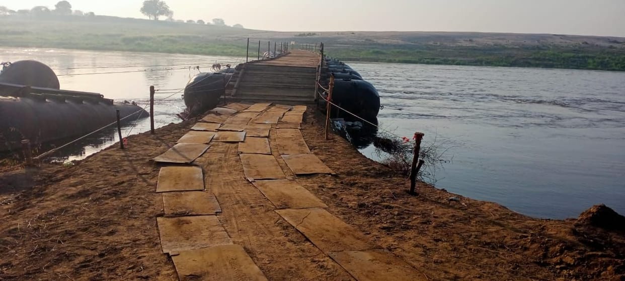 Traffic started on Pipa bridge after three months