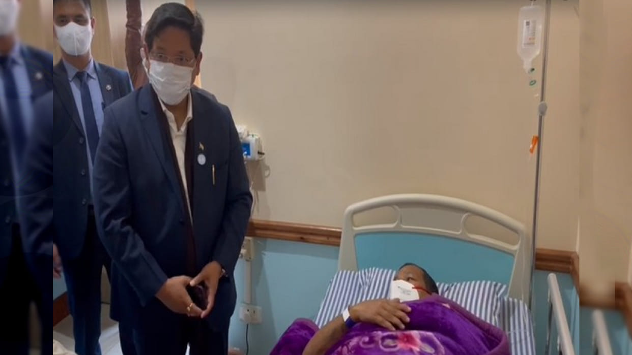 Manipur polls NPP candidate father shot Before Assembly Election 2022 PM Modi rally Ground Report