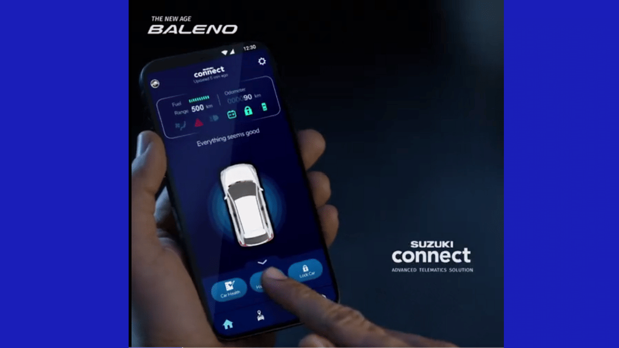 Maruti Baleno 2022 Features Maruti Suzuki teases connected car tech features of new 2022 Baleno Facelift Model