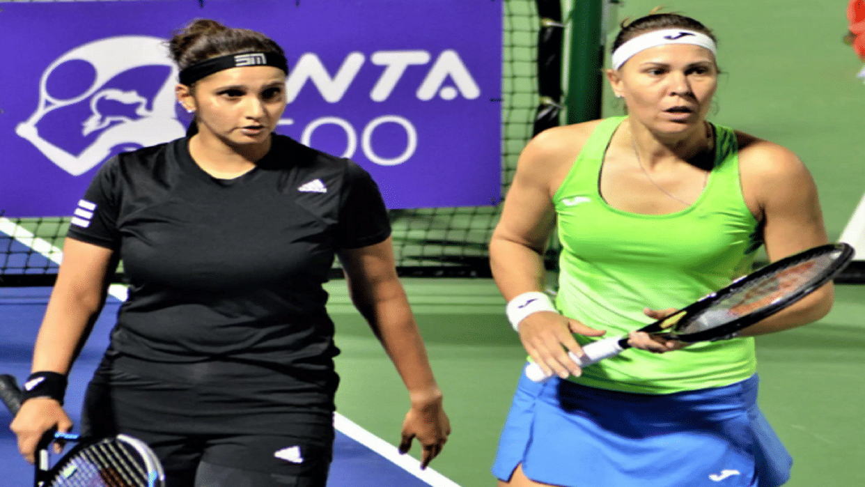 Dubai Tennis Championship: Sania Mirza and Lucie Hradecka duo losses doubles semifinals