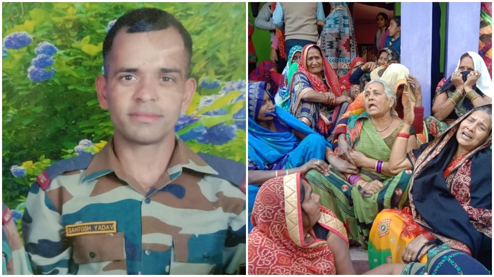 bsf constable santosh yadav of rudrapur uttar pradesh martyred in an encounter with terrorists