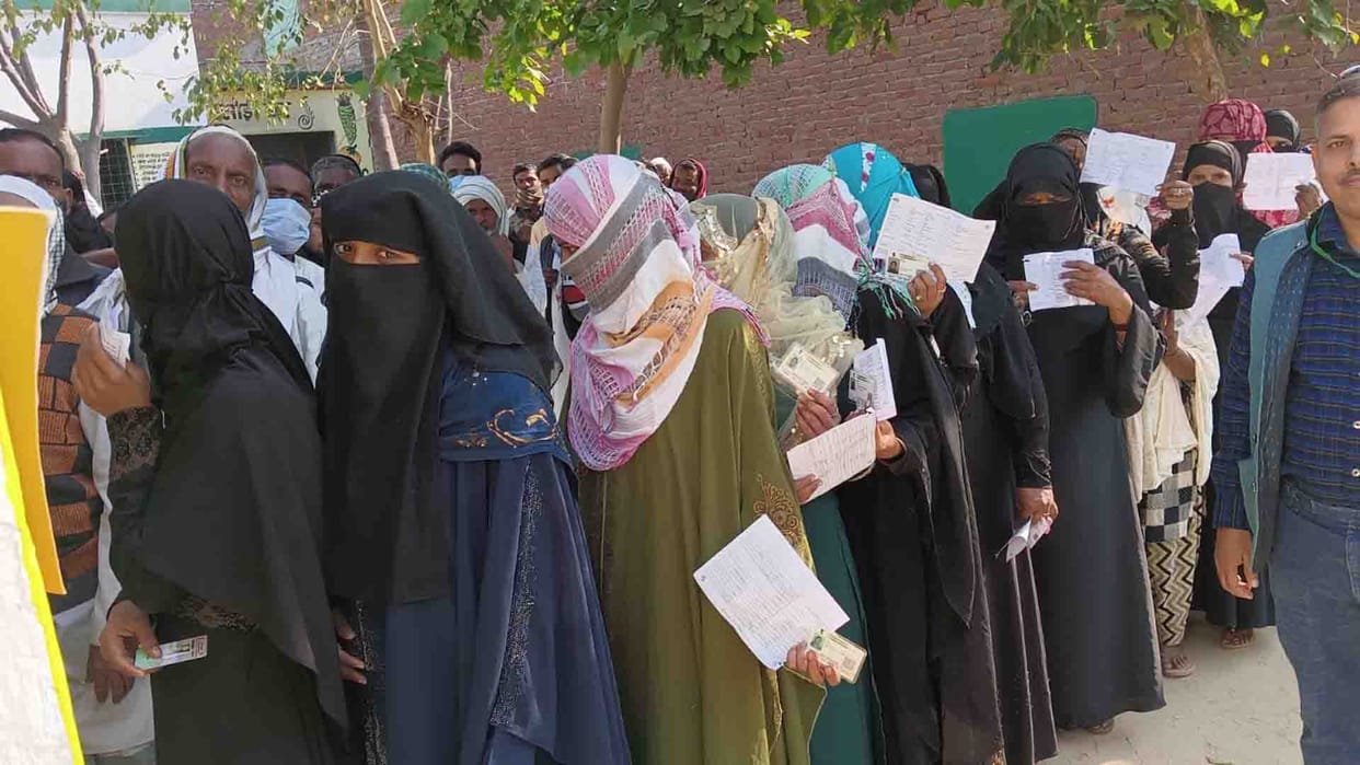 up election 2022, record voting in three seats of Kannauj
