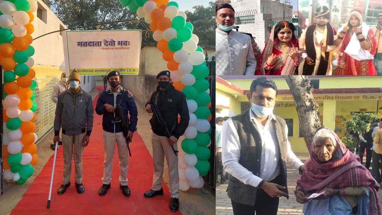 UP Chunav 2022: voting in jalaun up, up election
