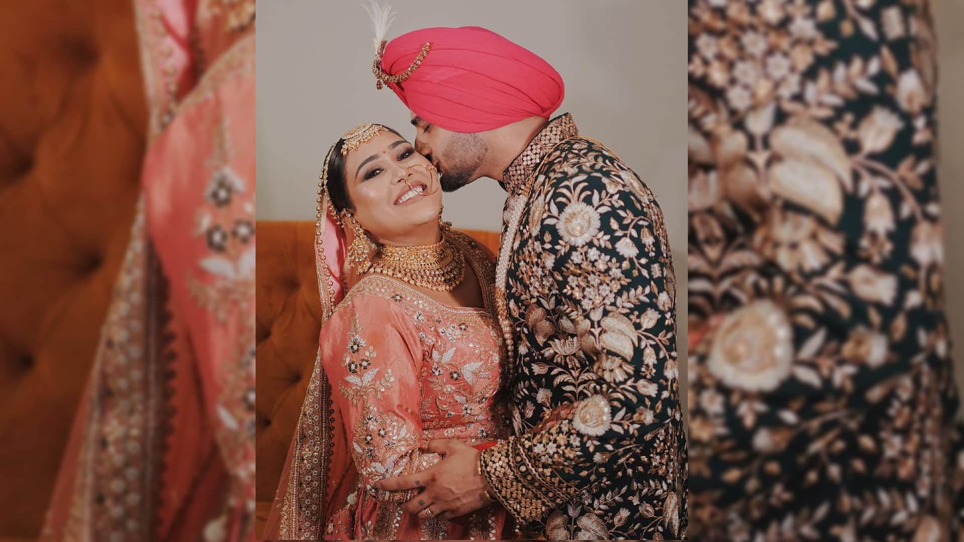 Punjabi Singer Afsana Khan Tie Knot with Saanjz Shares Wedding Photos