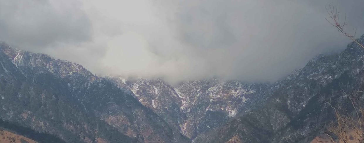 Snowfall in Kapkot
