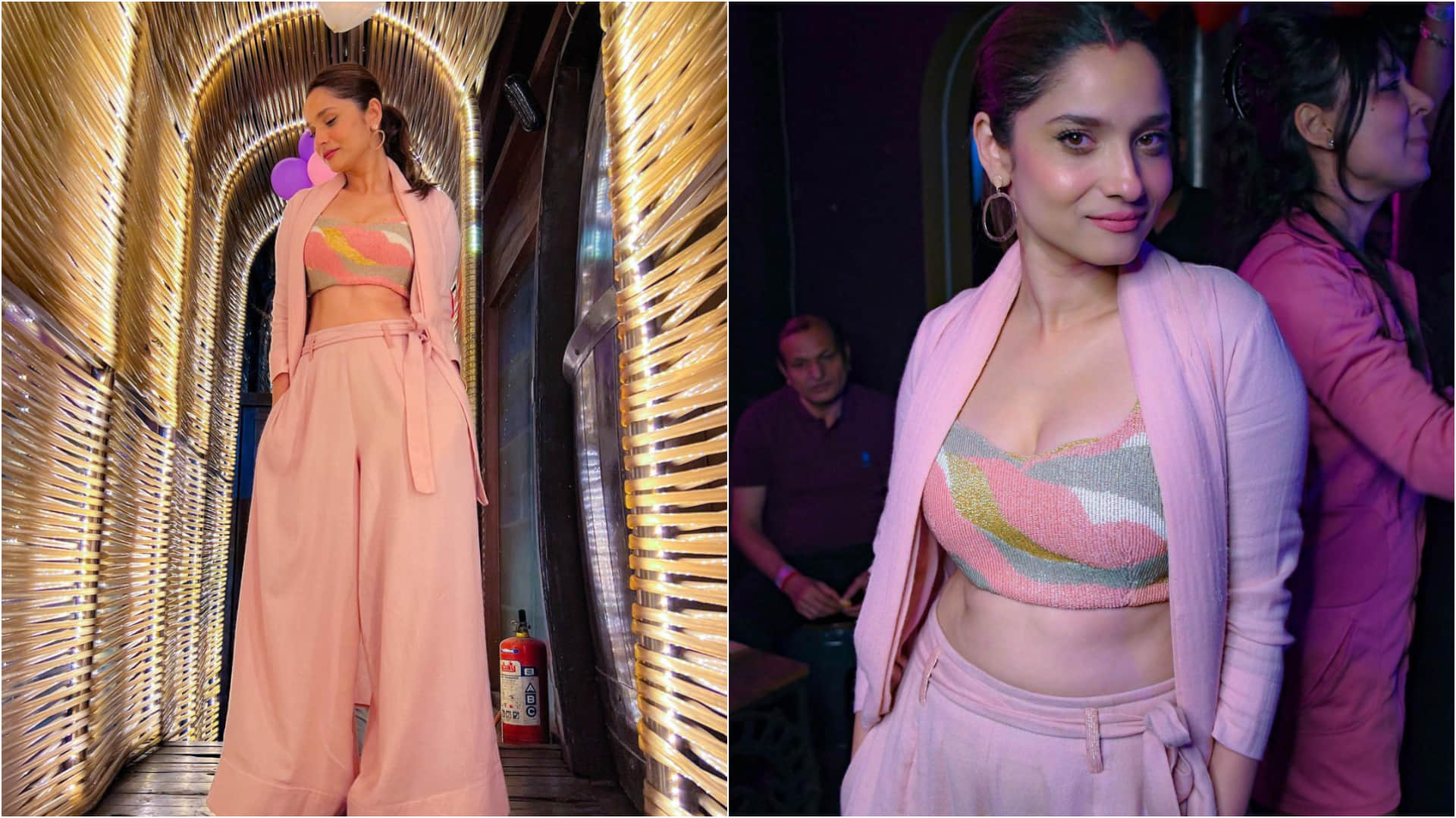 ankita lokhande impress fans with her simply gorgeous look in saree