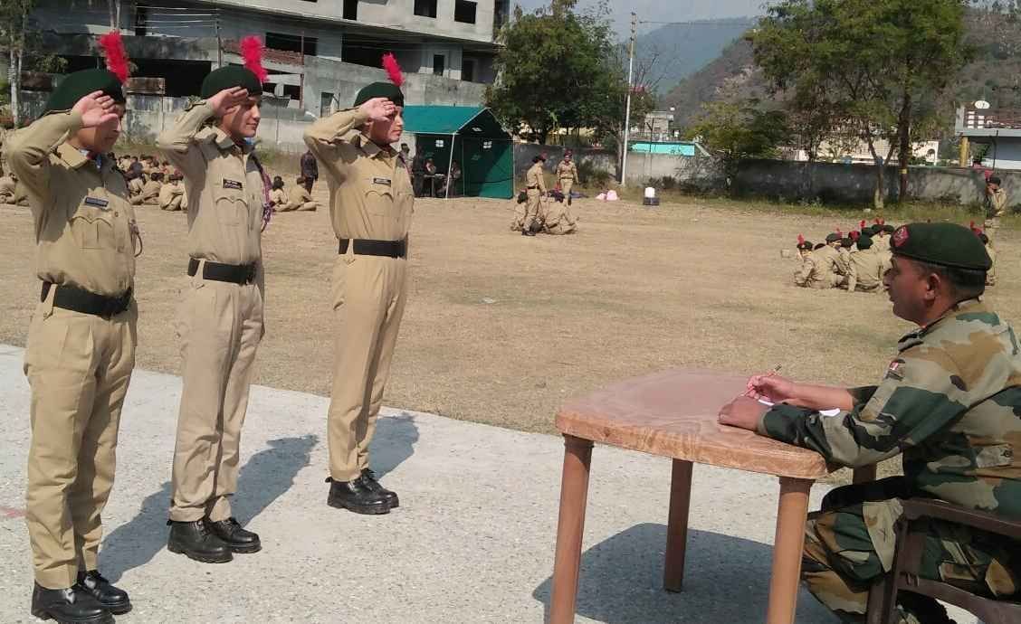 Exam of NCC Cadets in Bageshwar