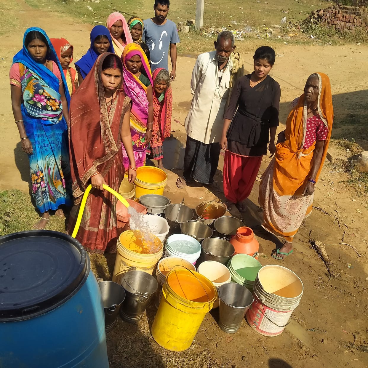 When the demand for water started increasing, the crisis started deepening