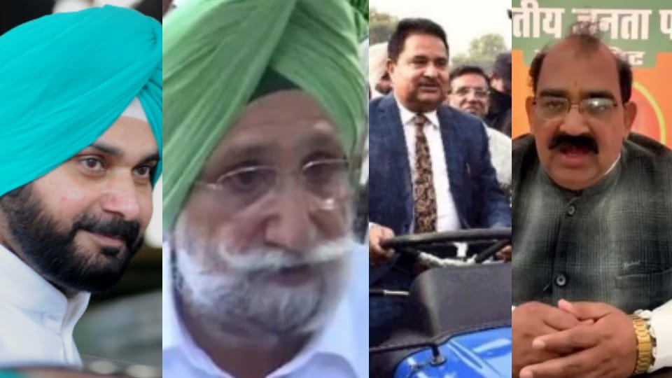 punjab assembly election 2022 : Big Political Leaders of Majha and Doaba Region facing Difficult fight
