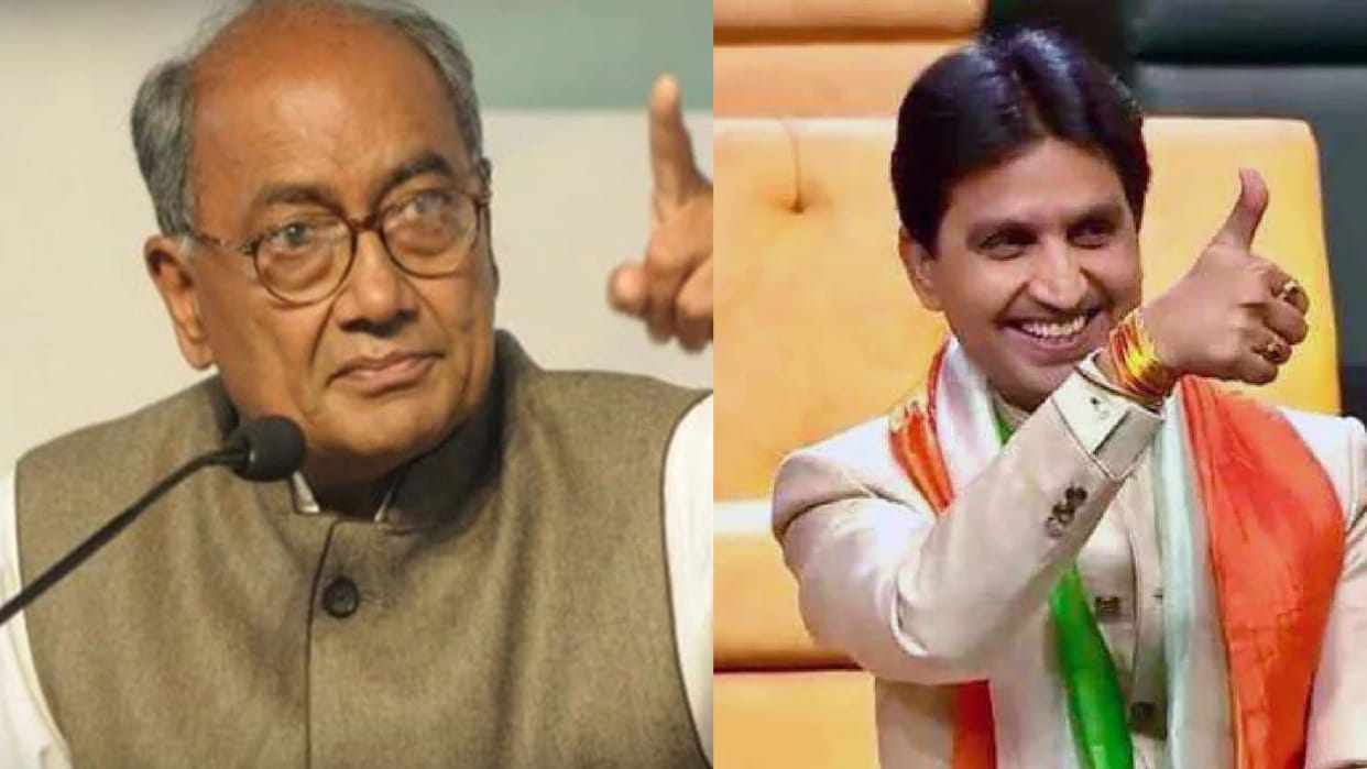 Digvijay in support of Kumar Vishwas: Said- Kejriwal should issue statement against pro-Khalistan separatists