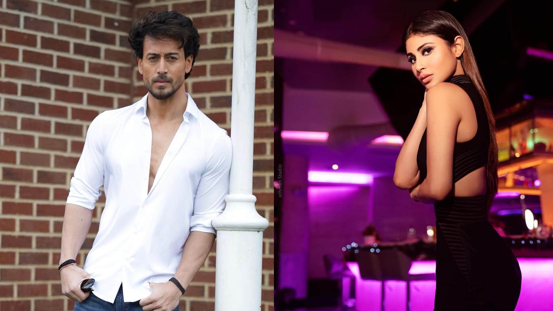 bollywood tiger shroff shared teaser of new song poori gal baat with actress mouni roy