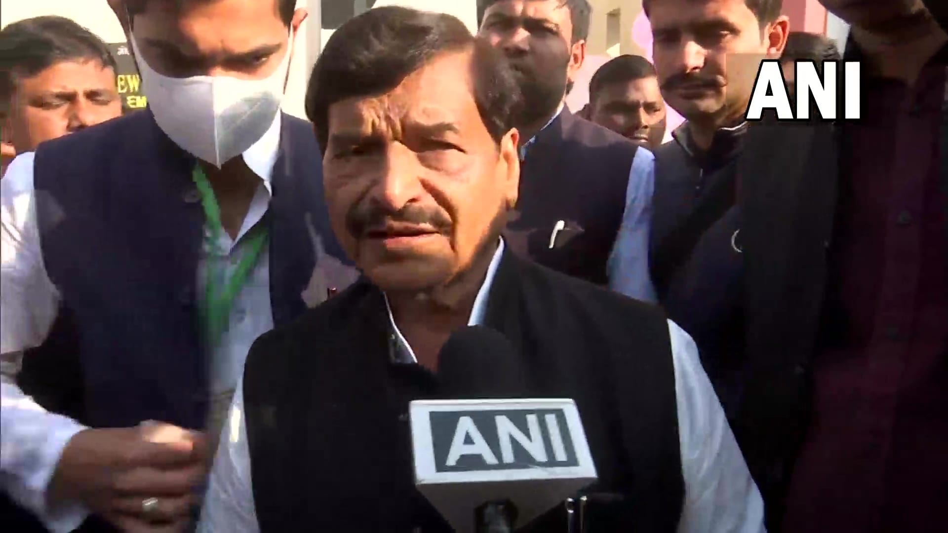 UP Chunav 2022: After years, SP General Secretary Ram Gopal Yadav, seen with younger brother Shivpal said today the figure of 150 seats will be crossed