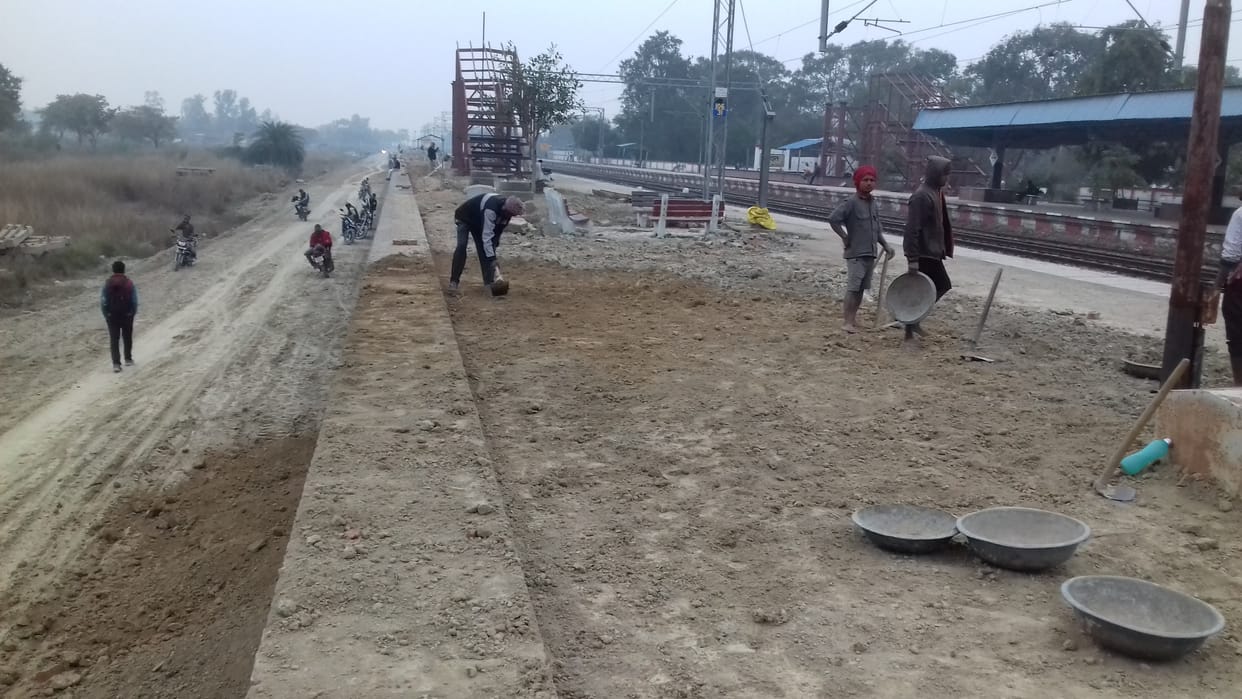 Platform will soon be built at Sadat railway station