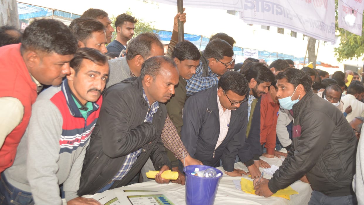 Hathras: First the polytechnics and then the chaos at the polling stations