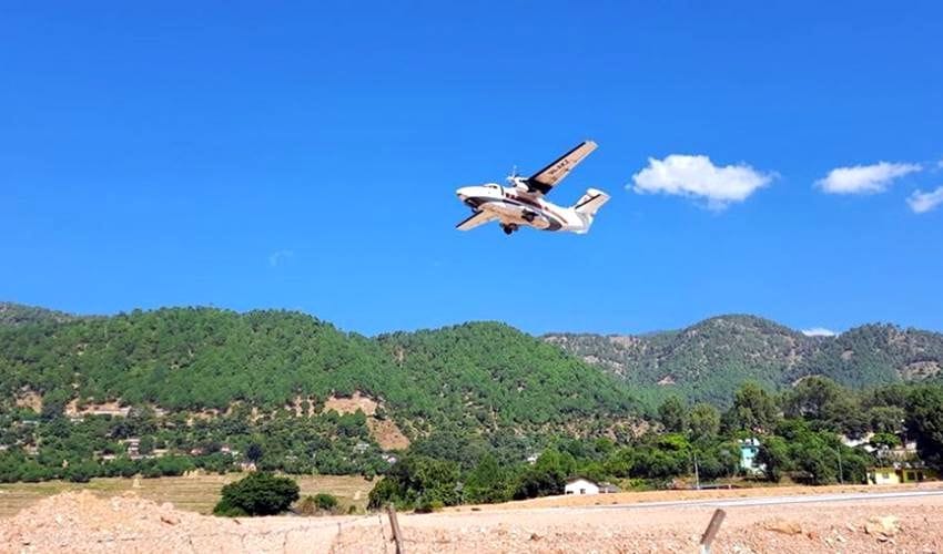 Flight From Dhangarhi to Baitadi