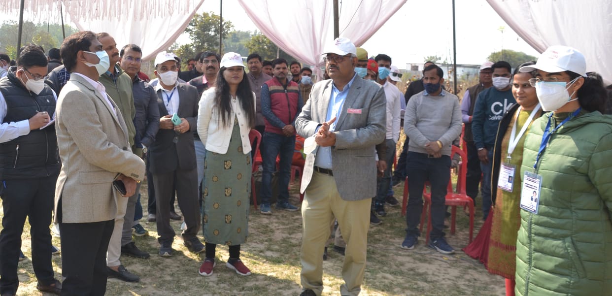 Kanpur Dehat : 13.21 lakh voters will cast their votes today, 43 candidates in the fray from four assembly constituencies
