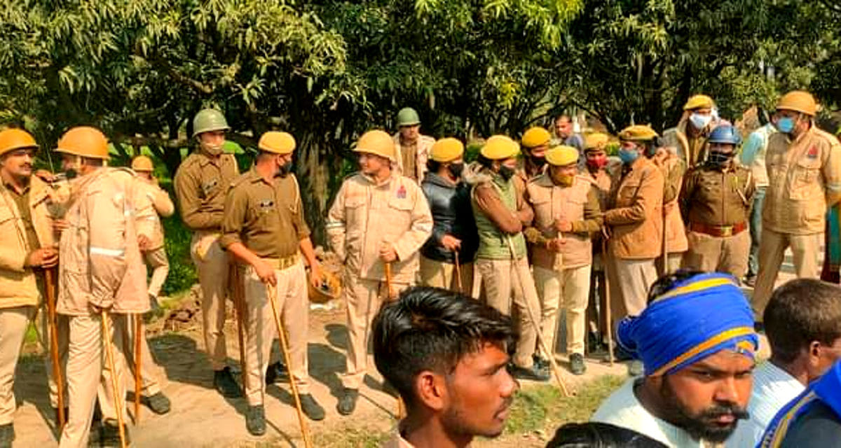 Controversy over taking out procession, uproar