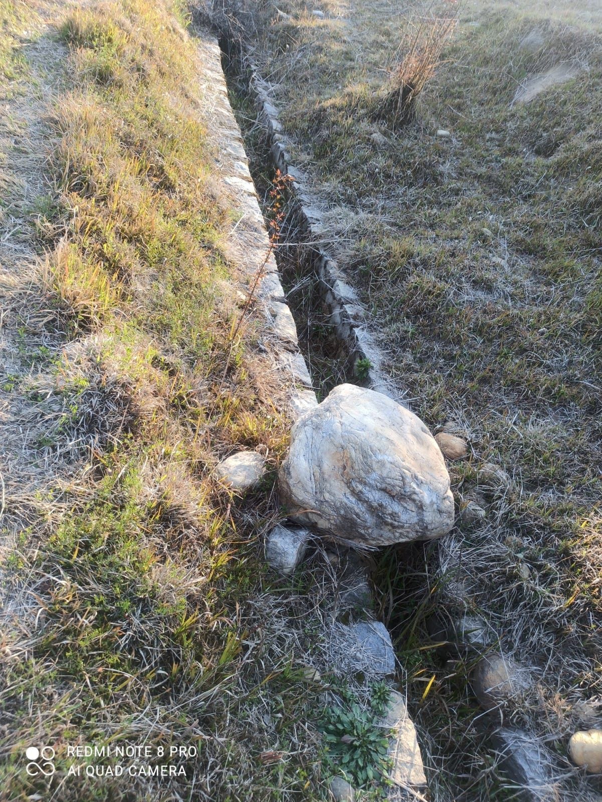 Chocked Canal In Garur