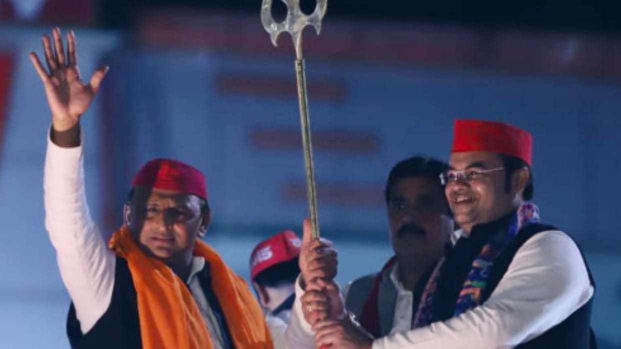 Lucknow: Akhilesh Yadav's attack on BJP, said - Those who run away with the money of banks are from the same state