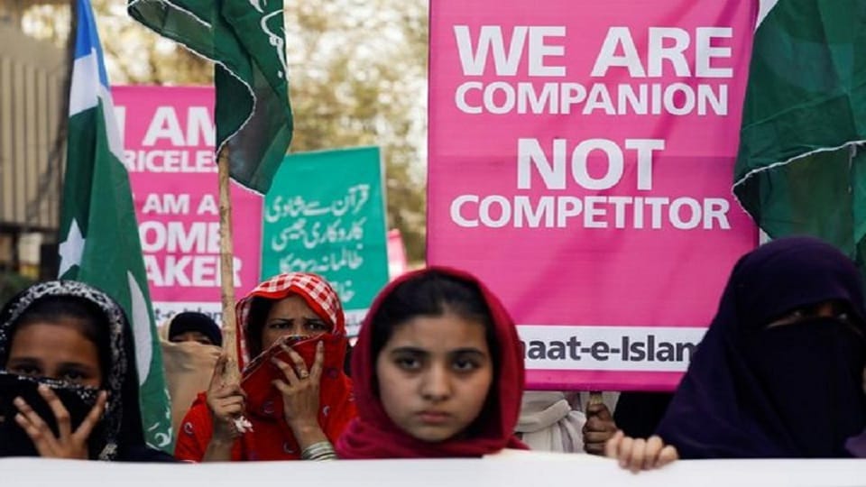 International Womens day, Aurat March came under target of fundamentalists in Pakistan