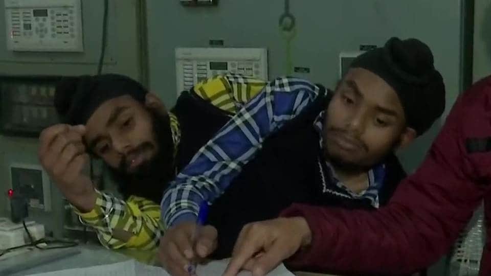 Sohna and Mohana Singh cast their vote in Amritsar