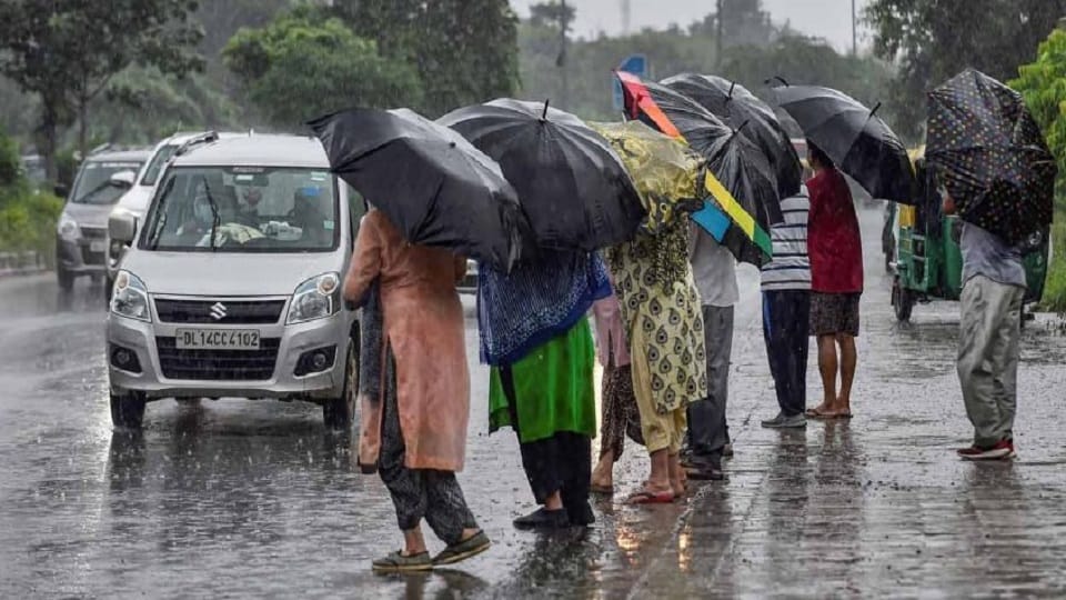 Weather Update Today Delhi Temperature IMD Rainfall Alert Aaj Ka Mausam Weather News
