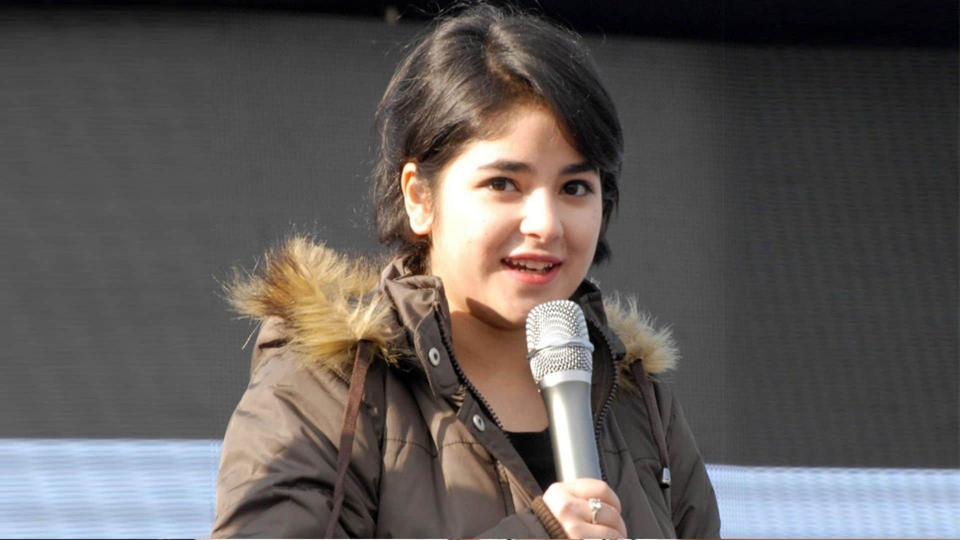 Hijab Row: Dangal actress Zaira Wasim reacted to Karnataka hijab controversy, she also condemned the ban on hijab in colleges.