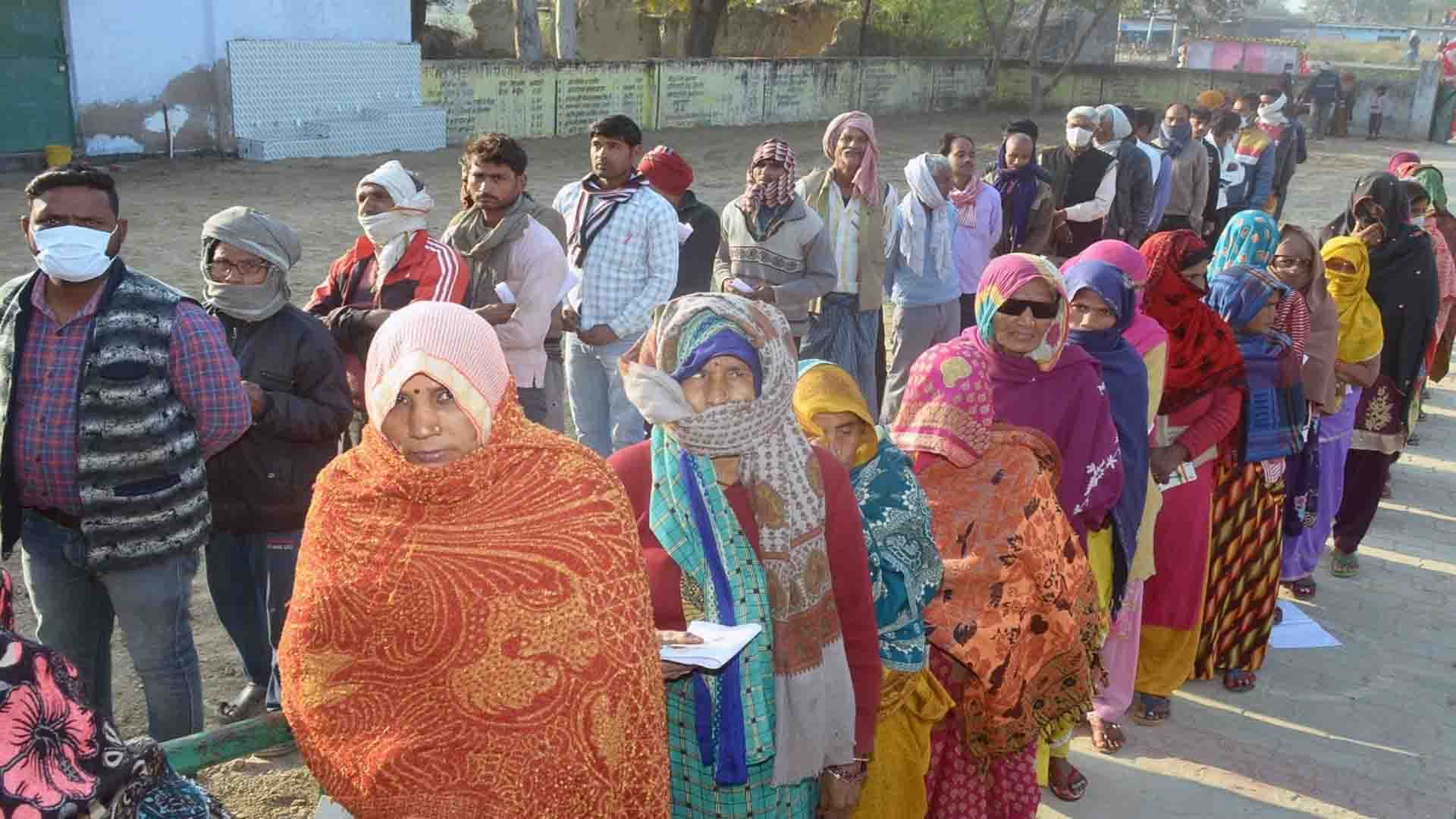 UP Election 2022 3rd Phase: Voting in bikaru kanpur