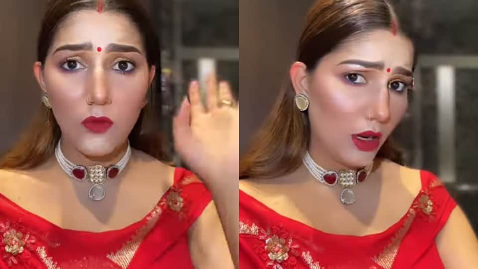 Sapna Choudhary latest dance video in purple suit getting viral on social media
