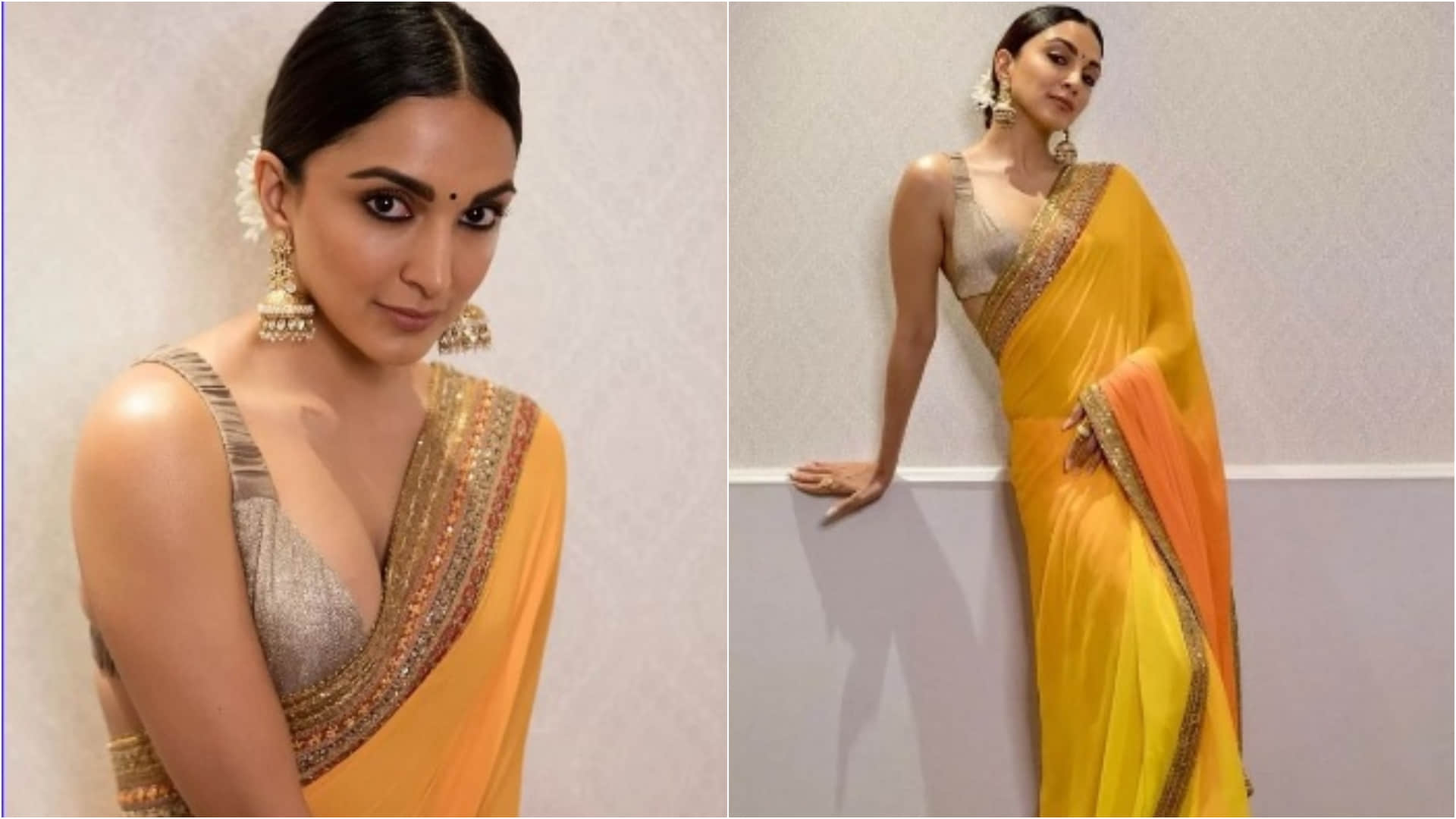 chiffon to organza bollywood divas approve saree look