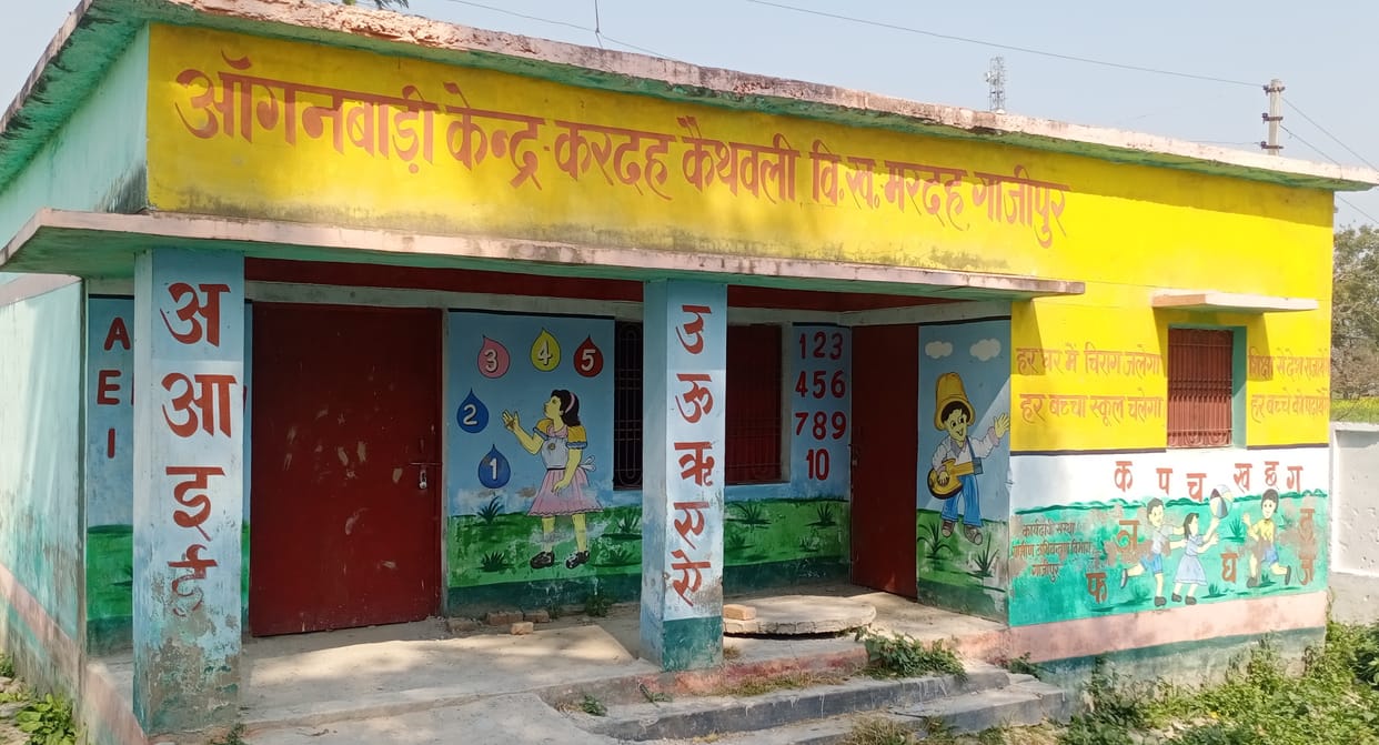 Instructions to open Anganwadi centers at full capacity for one and a half year were not implemented