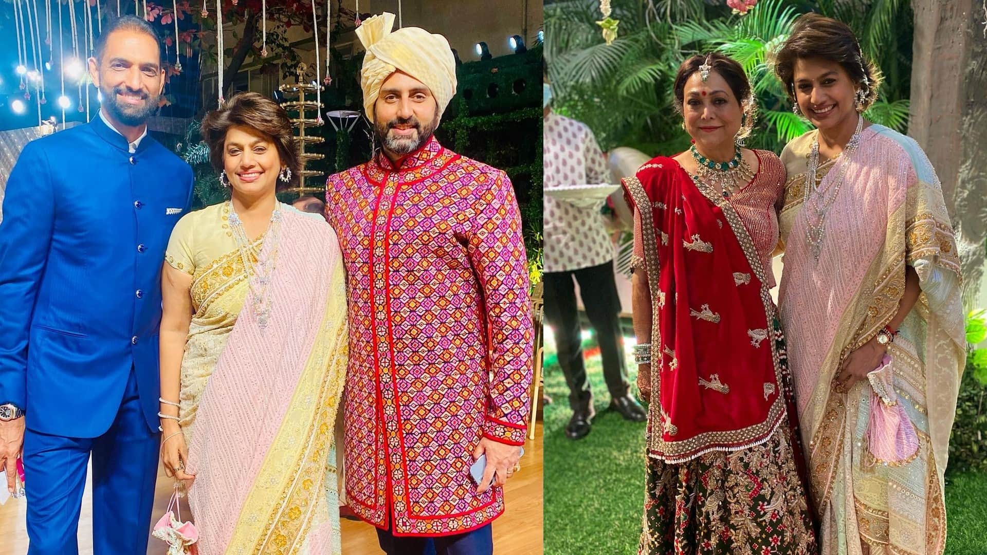 Anmol Ambani and Khrisha Shah wedding reception pictures