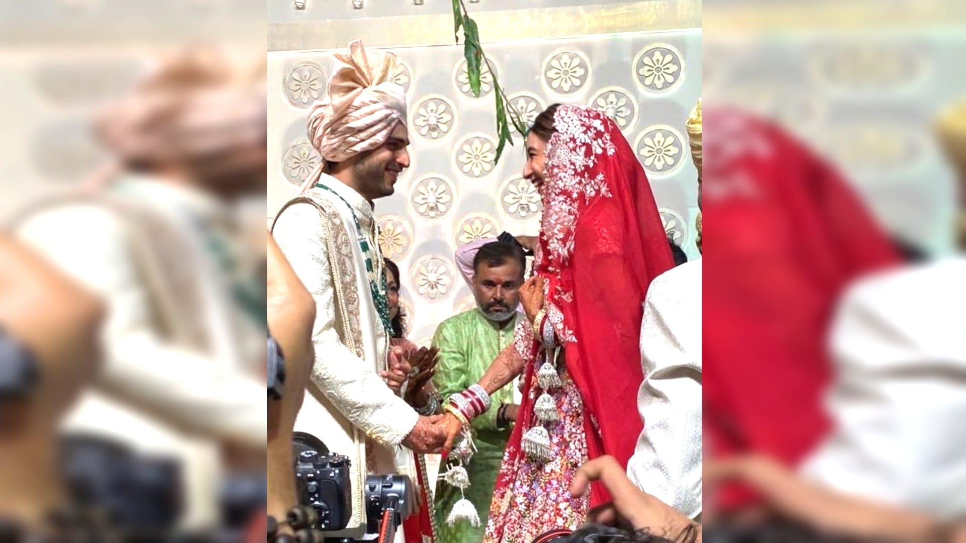Anil Ambani son anmol Ambani and khrisha Shah are married first picture out