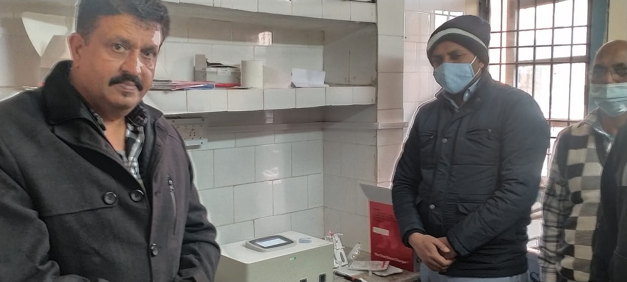 Truenaut machine installed in Bhoranj Hospital
