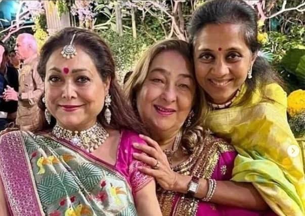 Anmol Ambani And Khrisha Shah Mumbai Wedding inside pictures