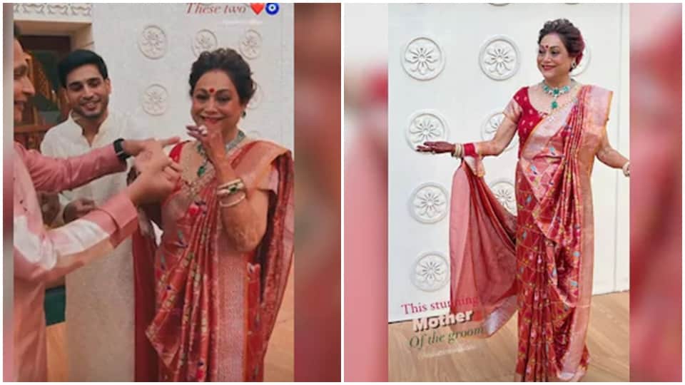 Anmol Ambani And Khrisha Shah Mumbai Wedding inside pictures