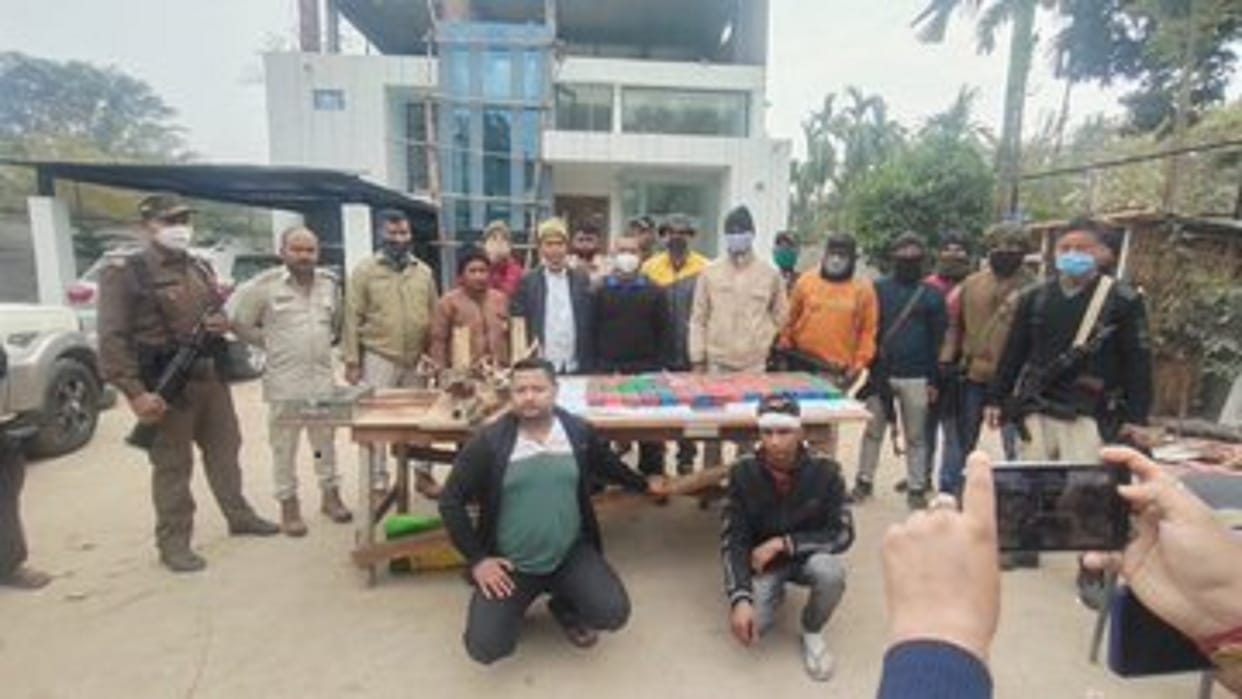 Assam Police seized illegal properties of drug lord Baba Hazarika